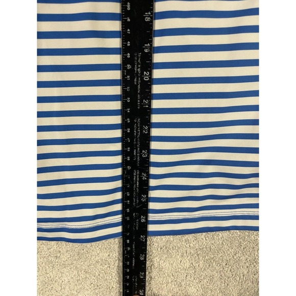 Puma Golf Polo DryCell Striped Short Sleeve Stretch Golf Shirt Mens Size Small - Picture 5 of 8
